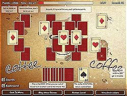 Coffee Break Solitaire Game - ArcadeGames.com - Play free arcade games.