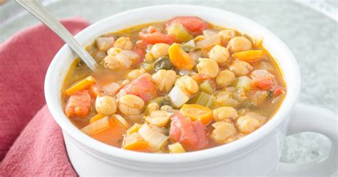 Garbanzo Bean Soup Recipe Vegan