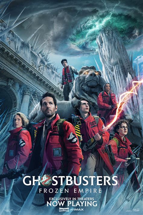 Ghostbusters Frozen Empire 2024 Poster - Blanca Celisse