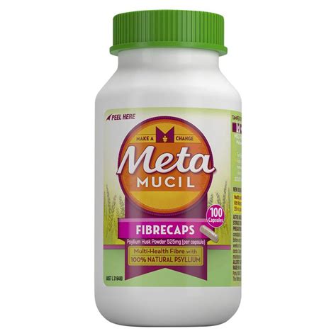 Buy Metamucil Fibre Supplement Capsules 100 Online at ePharmacy®