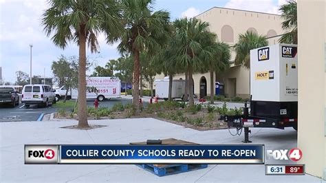 Collier county schools ready to re-open - YouTube