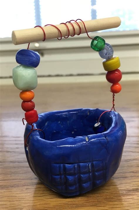 Function and Beauty These whimsical little pinch pots were made by 6th graders. The students ...