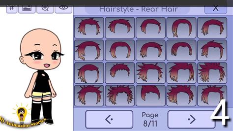 5 Cute Gacha Life Hairstyle ( check description ) | Hair styles, Cute, Hair stiles