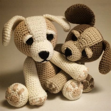 PATTERN english Only: Sammy the Puppy Dog Crochet Dog - Etsy | Animaux ...