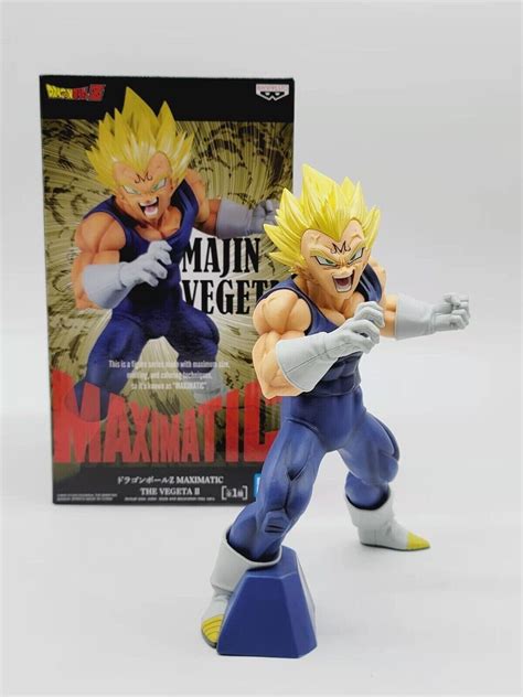 fast worldwide delivery 100% authentic Dragonball Z Maximatic Majin Vegeta Figure Banpresto ...