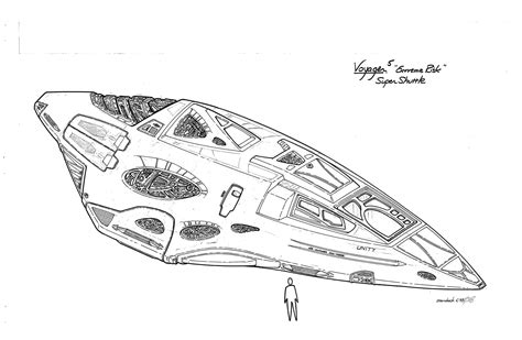 Star Trek Blueprints: Delta Flyer Shuttle Supplemental Drawings