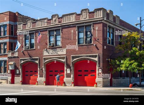 Chicago fire station Stock Photo - Alamy