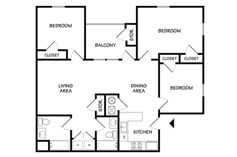 Floor Plans – Park West Apartments