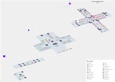 Kuala Lumpur Airport (KUL) Terminal Maps, Shops, Restaurants, Food ...