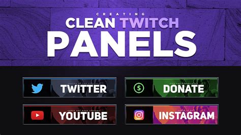 Twitch panels - bellpooter