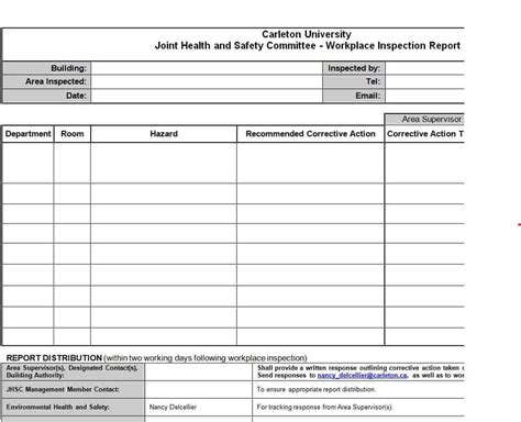 18+ Editable Inspection Report Templates - Writing Word Excel Format