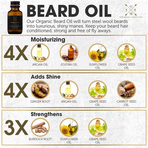 Beard Oil For Men – Premium USDA Beard Growth Formula - Era Organics