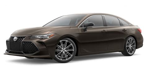 2019 Toyota Avalon Exterior Color and Interior Upholstery Options