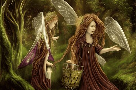 Irish Folklore Fairies · Creative Fabrica