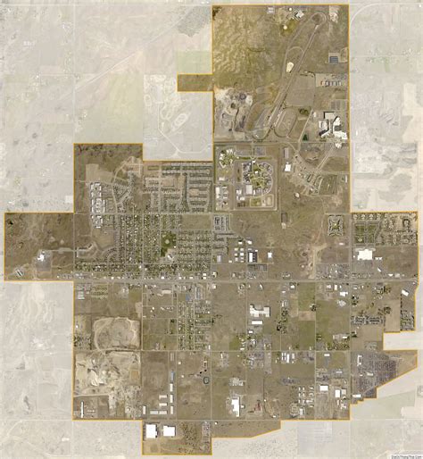 Map of Airway Heights city