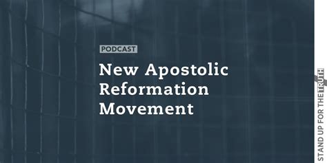 New Apostolic Reformation Movement - Stand Up For The Truth