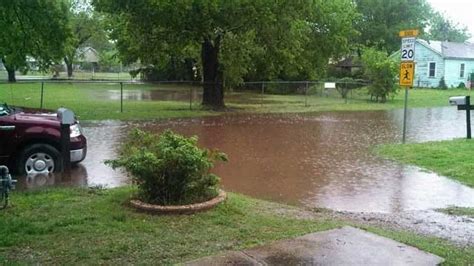 Severe Weather Causes Road Closures In Central Oklahoma