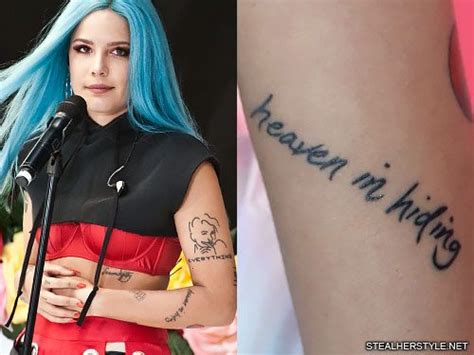 Halsey's 29 Tattoos & Meanings | Steal Her Style