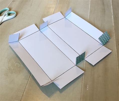 Diy Rectangle Cardstock Gift Box