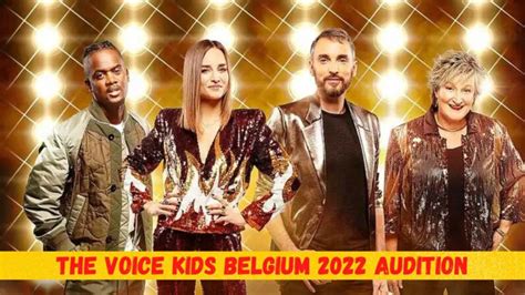 The Voice Kids Belgium 2023 | Online Audition & Registration