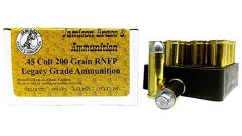 Jamison Ammo 45 Long Colt 200 Grain Lead-RNFP 20-Pk | Ammo Sales