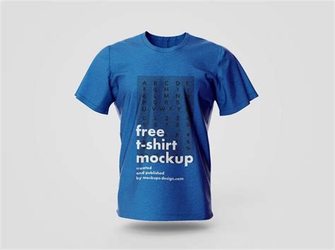 Free 3D T-Shirt Mockup (PSD) - Psfreebies