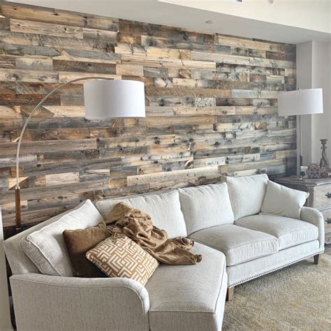 Weathered Wood Accent Wall – HOMYSTYLE