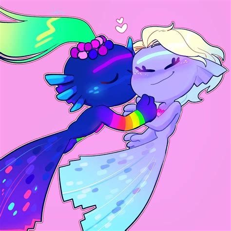 💖True Colors Are Beautiful💙 — King Trollex kissing his Nile Lilly for ...