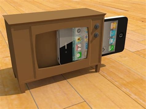 MakerbotTV TV Stand for iPhone by TheNewHobbyist - Thingiverse Send to ...