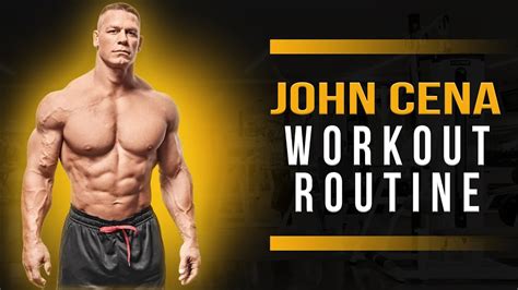 John Cena Workout Plan - The Ultimate Guide to Fat Burning and Muscle ...