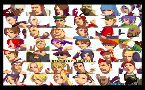 Noticed Ron and Krizalid at the very bottom from the intro in KOF 2001 ...