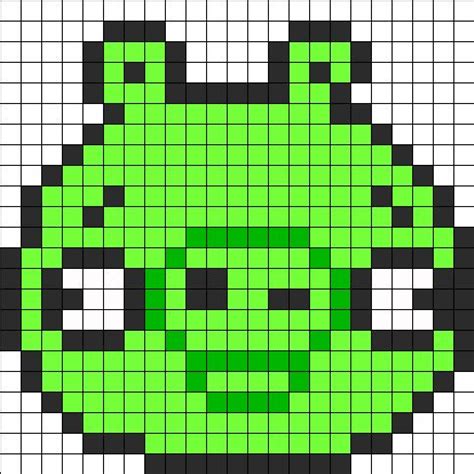 Minecraft Pig Pixel Art Template | galleryhip.com - The Hippest Galleries!