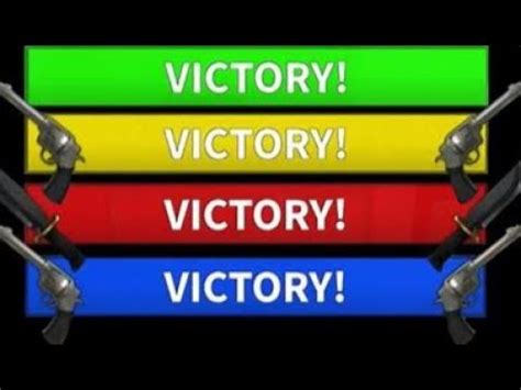 Winning As Every Role In MM2 (Murder Mystery 2) - YouTube