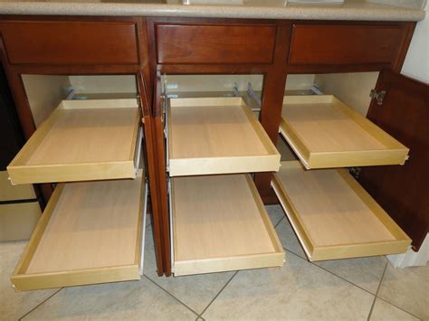 Custom Roll Out Drawers Kitchen Cabinets - Etexlasto Kitchen Ideas