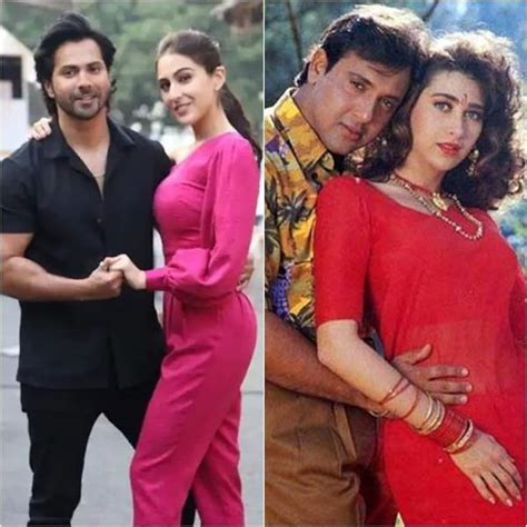 Sara Ali Khan says trying to copy Karisma Kapoor in Coolie No. 1 remake wouldn't be fun