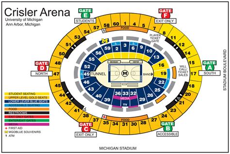 Crisler Arena Seating Chart Basketball | Brokeasshome.com