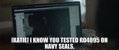 YARN | [Katie] I know you tested RD4895 on Navy SEALs, | The Terminal List (2022) - S01E07 ...