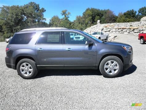 2014 Cyber Gray Metallic GMC Acadia SLE #86207175 Photo #3 | GTCarLot ...