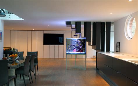 Modern Aquariums designed by Aquarium Architecture