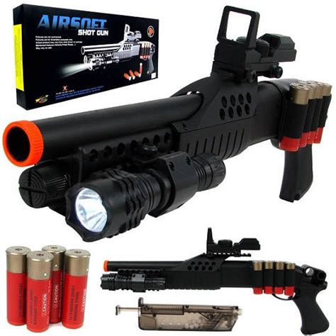 Spring M180A2 Pistol Grip Pump Action Airsoft Shotgun