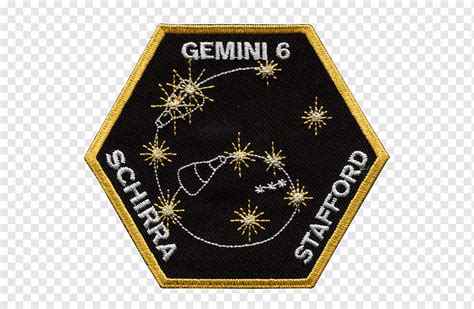 Project Gemini Gemini 6A NASA Mission patch Space rendezvous, nasa ...