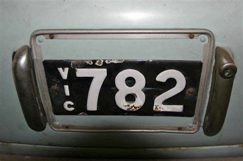 Vic Number Plate - 782 - Numberplates.com.au