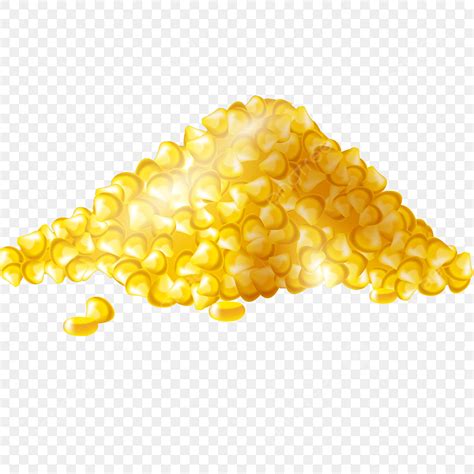 Corn Kernel Vector Art PNG, Corn And Corn Kernels, Corn, Corn Kernels, Roughage PNG Image For ...