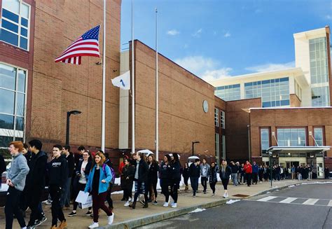 Wellesley High School students rise up and demand change at peaceful ...