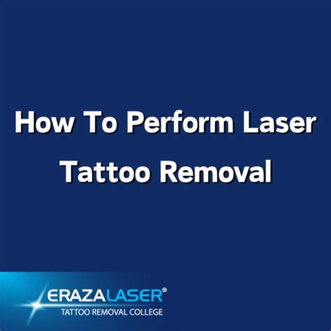 Perform Laser Tattoo Removal Video #5 - ERAZALASER