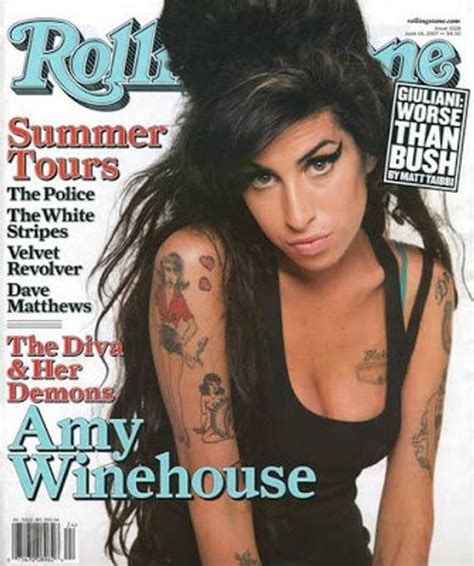 Amy Winehouse temporary tattoos. The set includes all all of Amy's tattoos. Realistic handmade ...