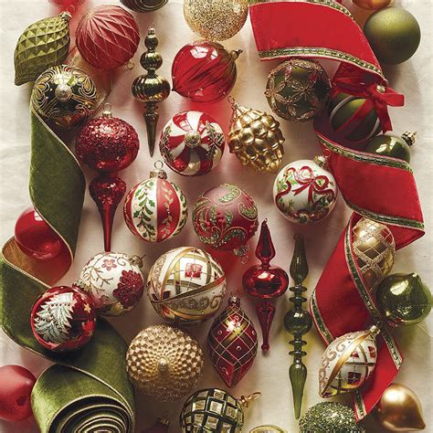 Yuletide Greetings 54pc Ornament Collection | Frontgate