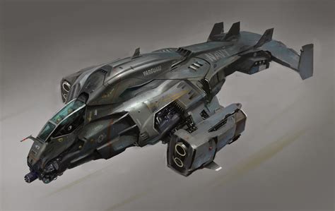 concept ships: Spaceship art by Gino Stratolat