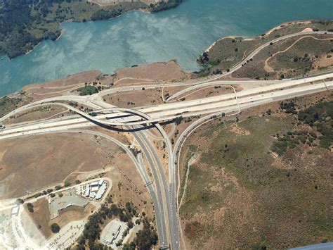 Freeway Aerial Photography Of Highway Aerial View Image Free Photo