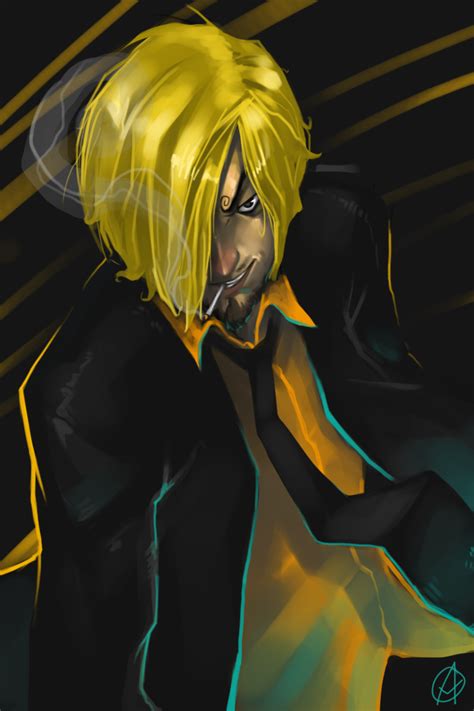 Black Leg Sanji by TheAngryMammoth on DeviantArt